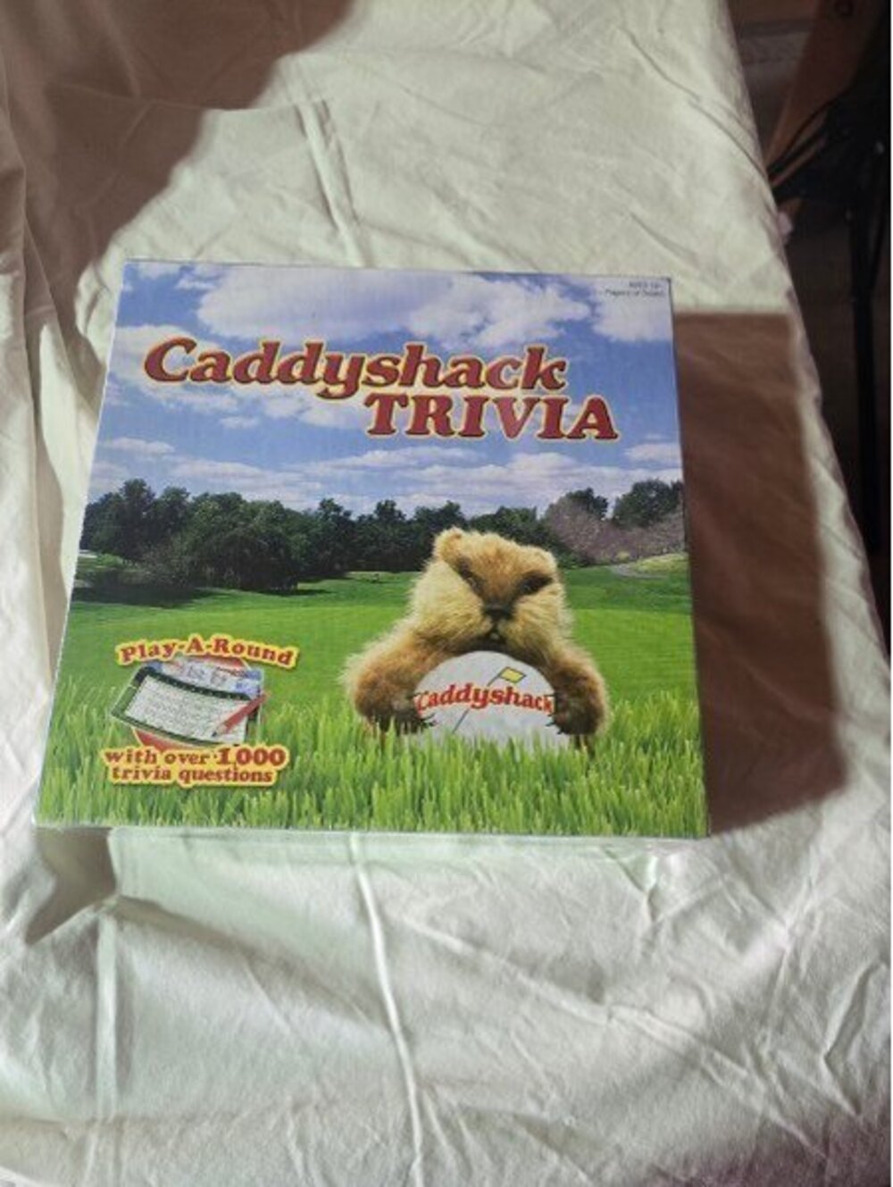 New Caddyshack Trivia Board Game - Play-A-Round with Over 1,000 Trivia Questions